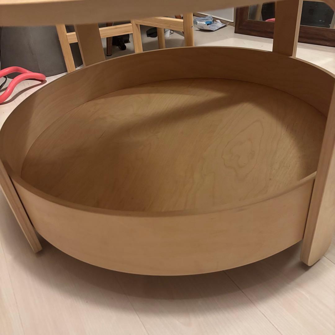 IKEA BORGEBY ボルゲビー ローテーブル 丸テーブル 最安値