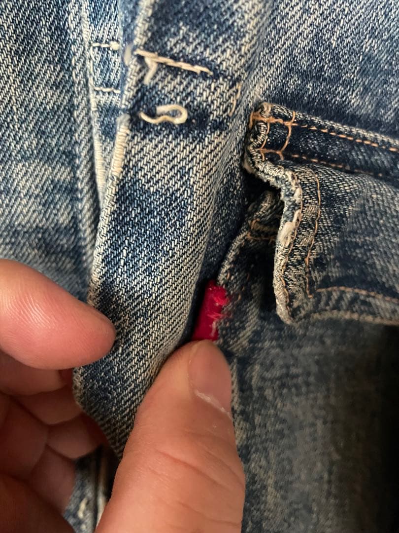 片面タブ！Levi's 507XX サイズ50 身幅63cm ハギ付き 革パッチ