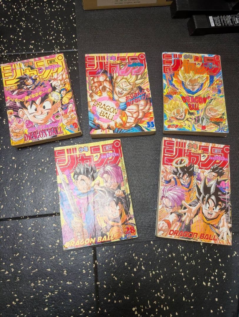 7*7様 週刊少年ジャンプ　ドラゴンボール表紙　 1993年1994年　5冊セッ
