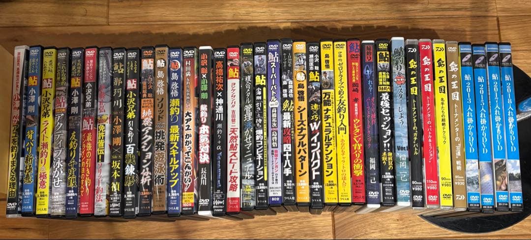 鮎釣りDVD セット