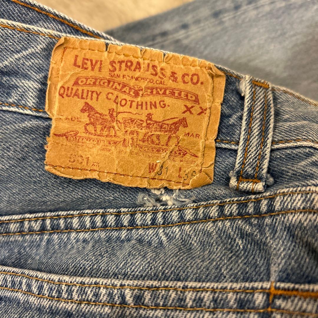 Levi's501xx 90sバレンシアレギュラーボタン裏555 アメリカ製