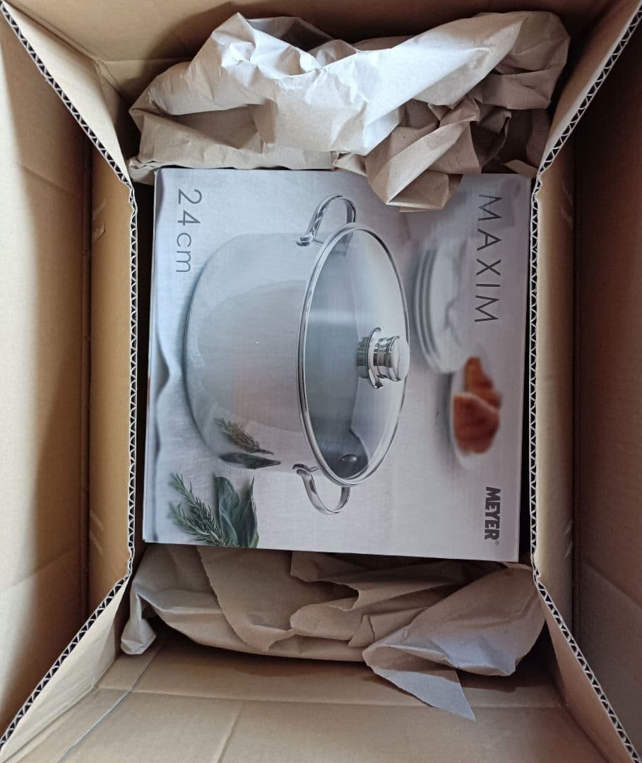 MEYER MAXIM マイヤージャパン 両手鍋 24cm 新品・未開封商品