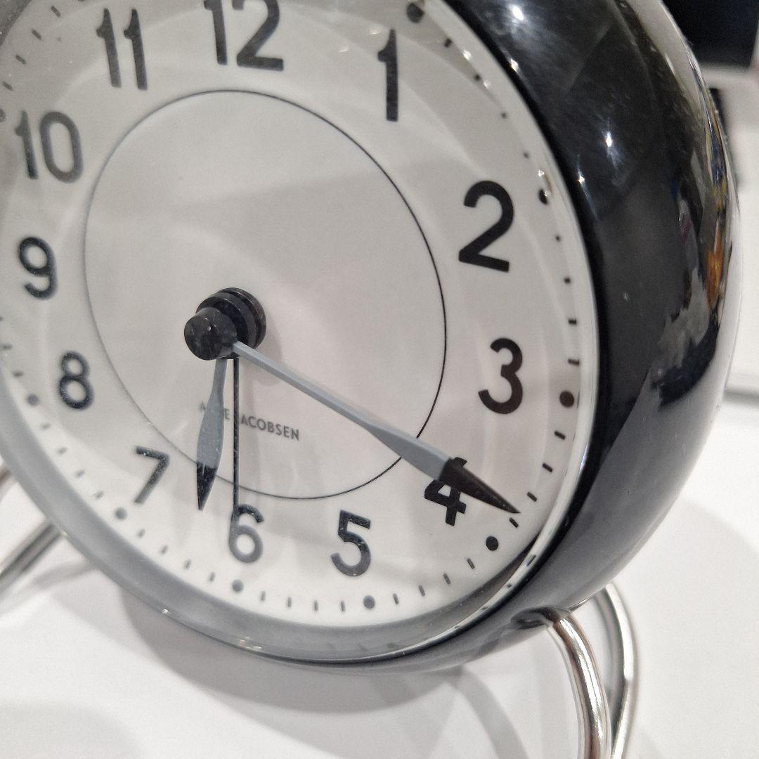 Arne Jacobsen アルネ ヤコブセン 置時計 黒