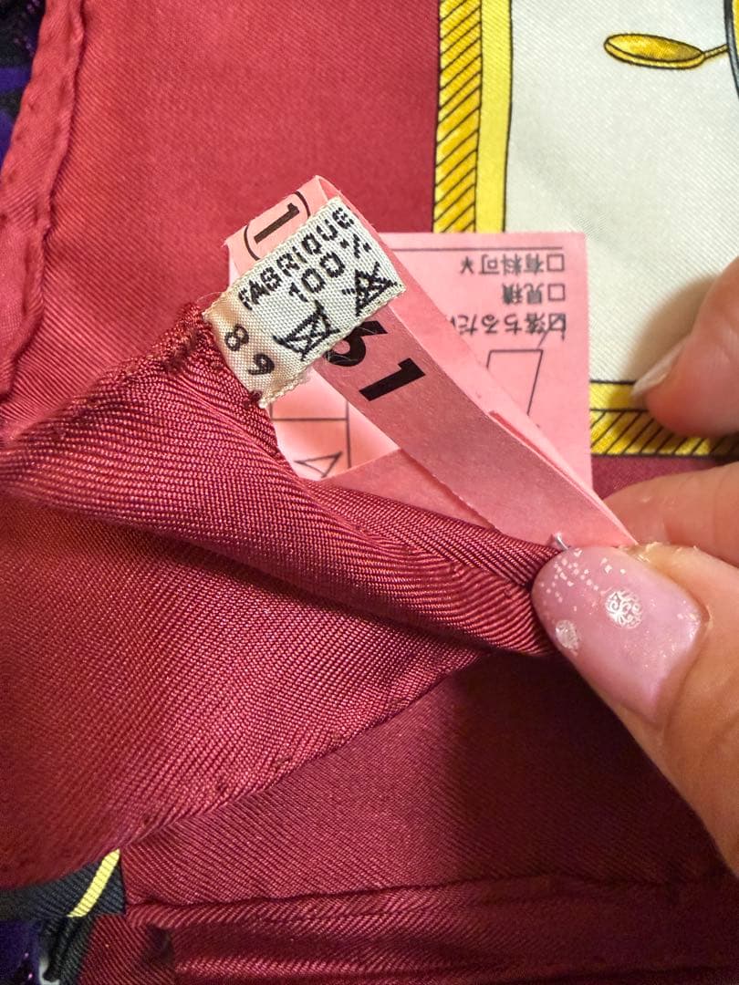 HIMEKO、HERMES スカーフ　カレ90