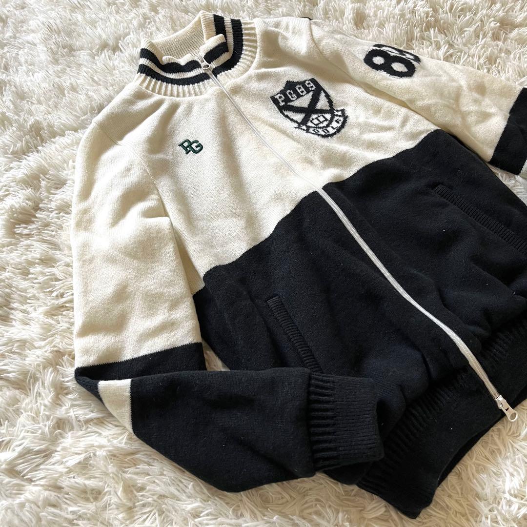美品 PEARLY GATES ジップアップセーター ジップニット ゴルフ 1