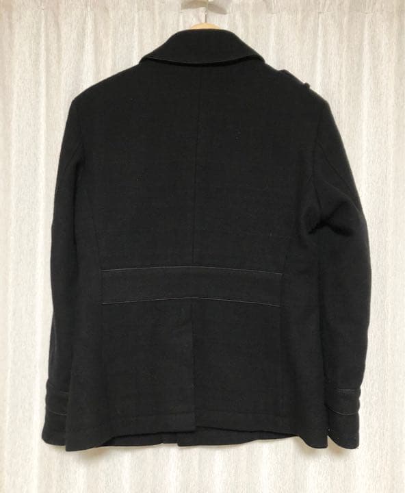 [BURBERRY BLACK LABEL] ウールナポレオンコート M