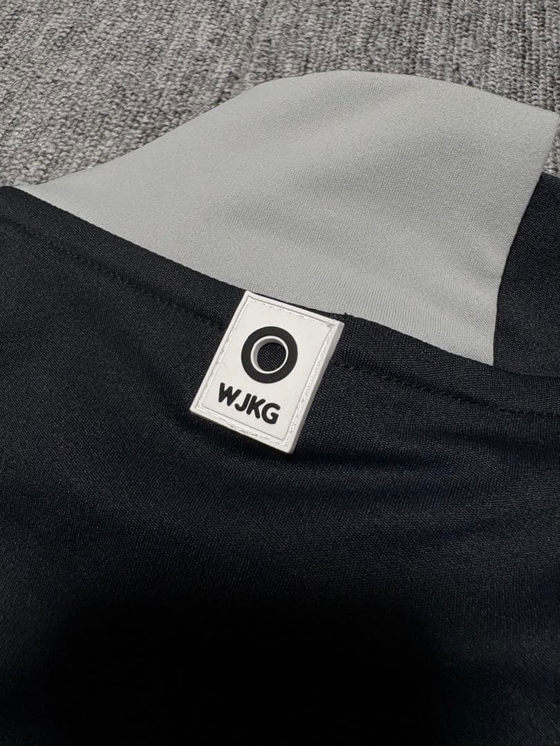 wjk golf wjkg モックネック シャツ　ゴルフウェア