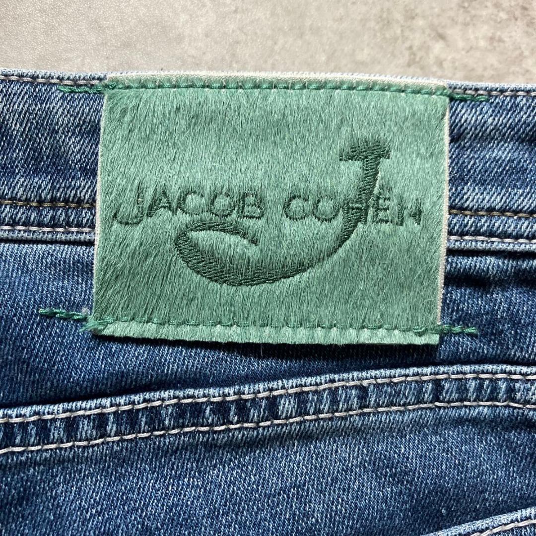 JACOB COHEN J622 32 ヤコブコーエン デニム ダメージ加工 青