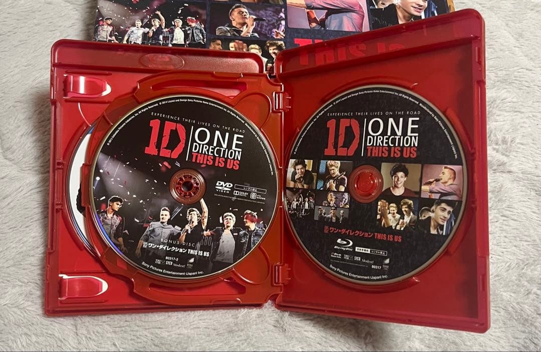 ONE DIRECTION THIS IS US DVD ファンクラブ会員カード