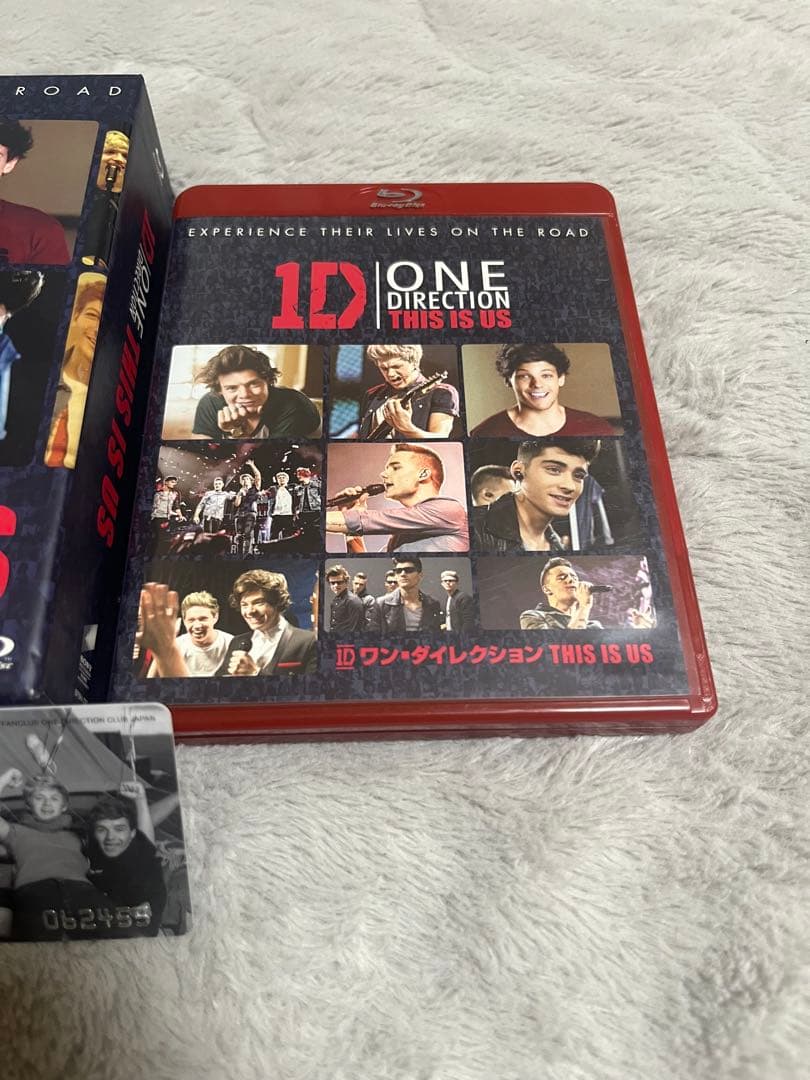 ONE DIRECTION THIS IS US DVD ファンクラブ会員カード