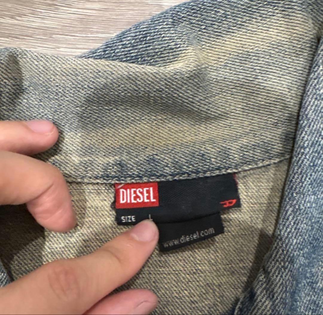 DIESEL短丈デニムジャケット　swag