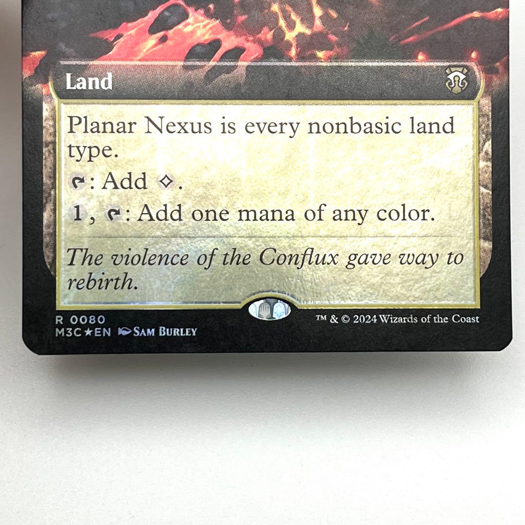 次元の結節点　リップルFOIL 英語　MTG