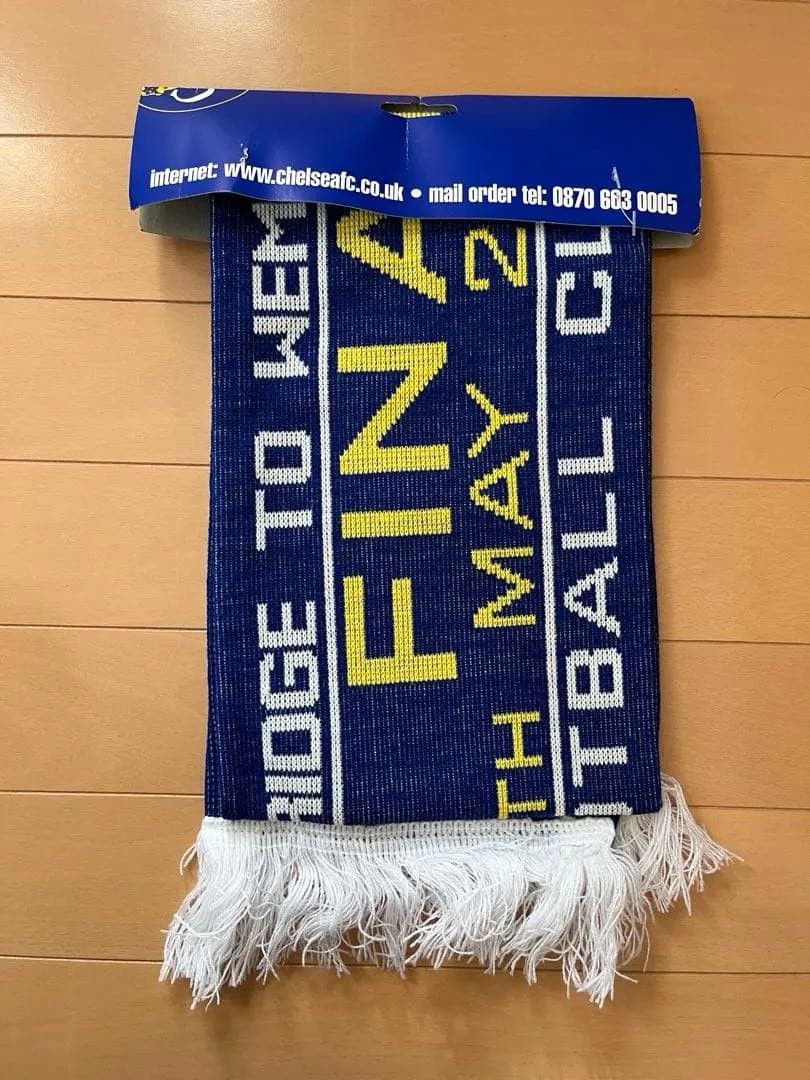 ビンテージ未使用　Chelsea FC マフラー 2000年FA CUP決勝記念