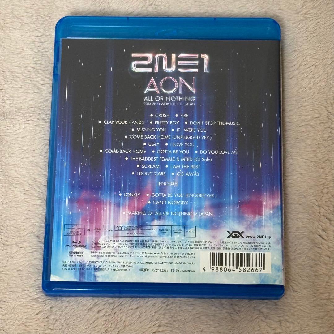 2NE1 DVD/Blu-ray/CD/ペンライト セット