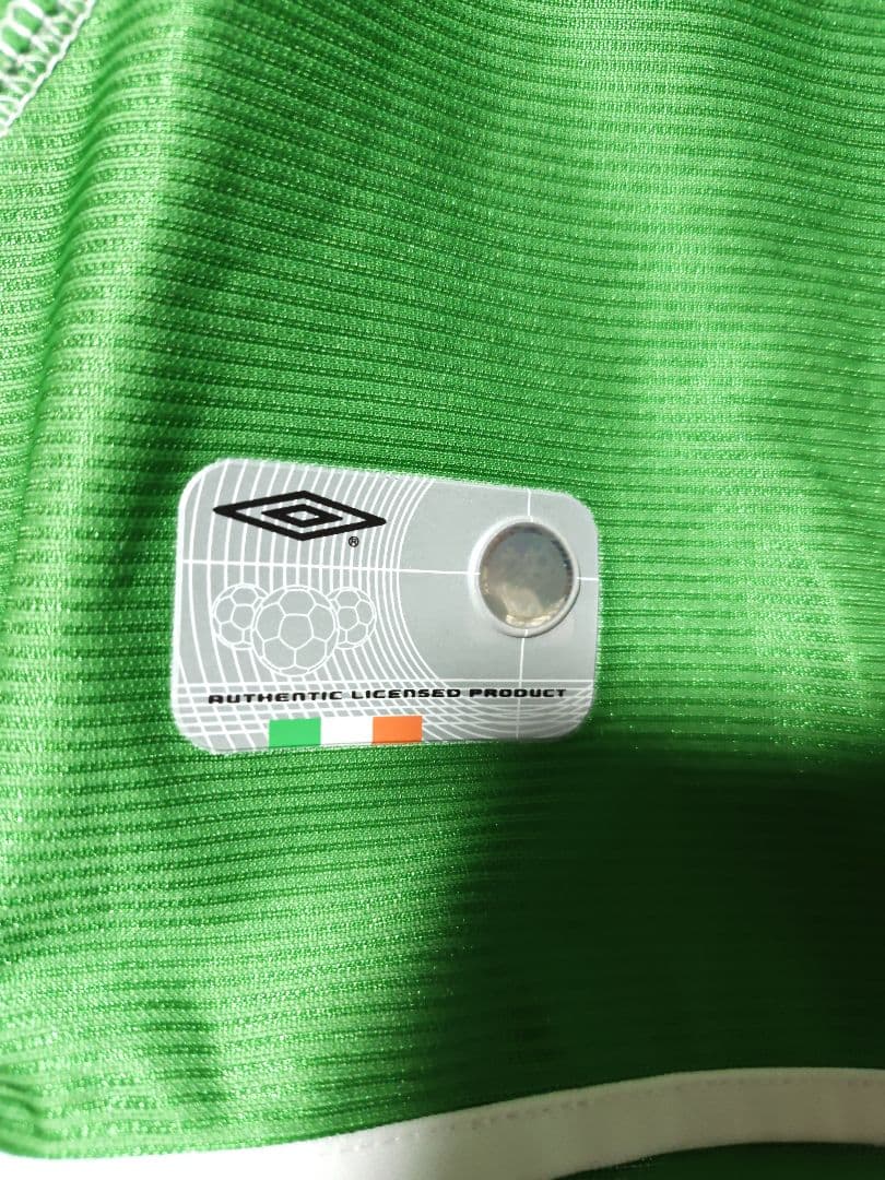 2002年 UMBRO アイルランド ロビーキーン　長袖　ユニフォーム