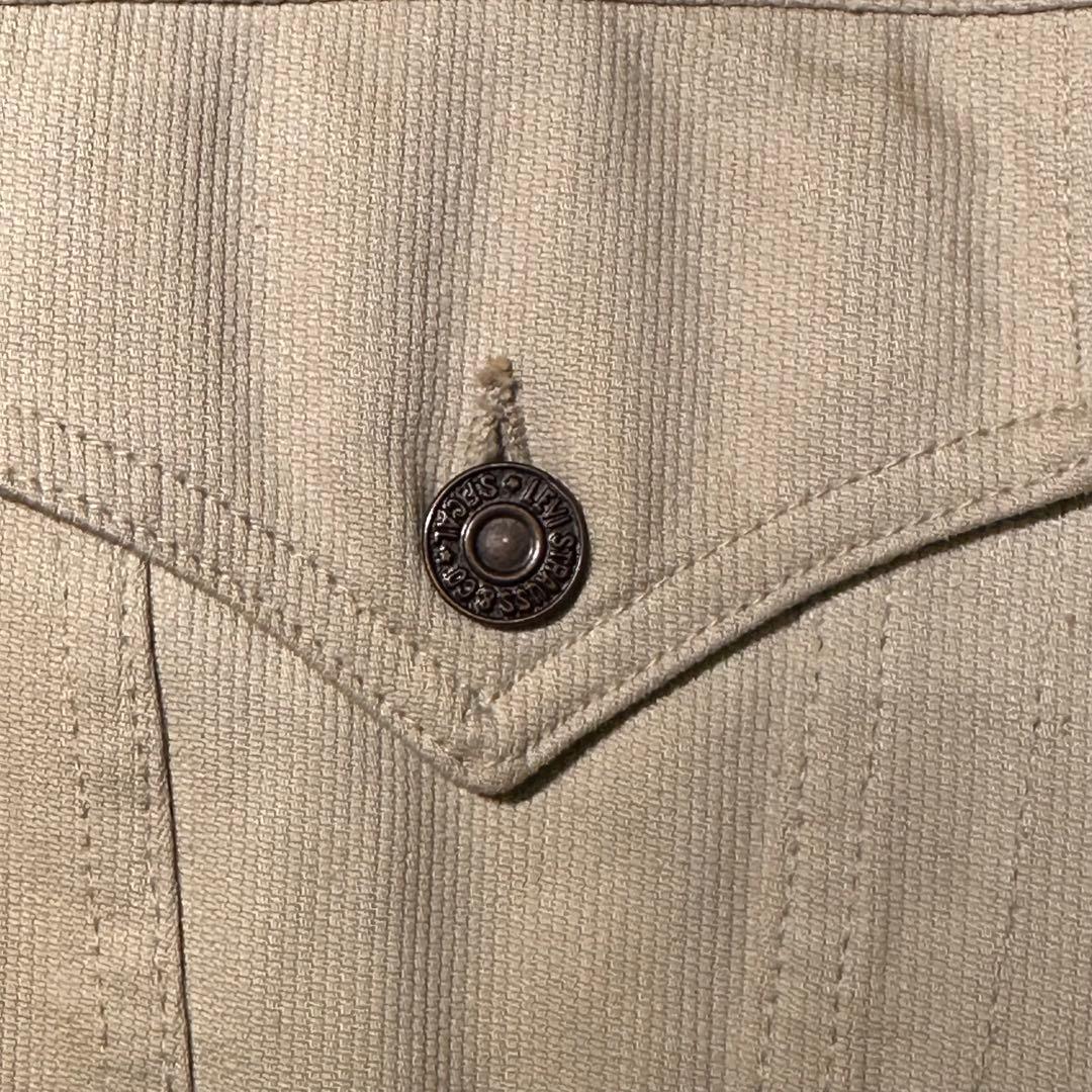 し*く様 60s Levis 941BXX コットンピケジャケット bigE リ
