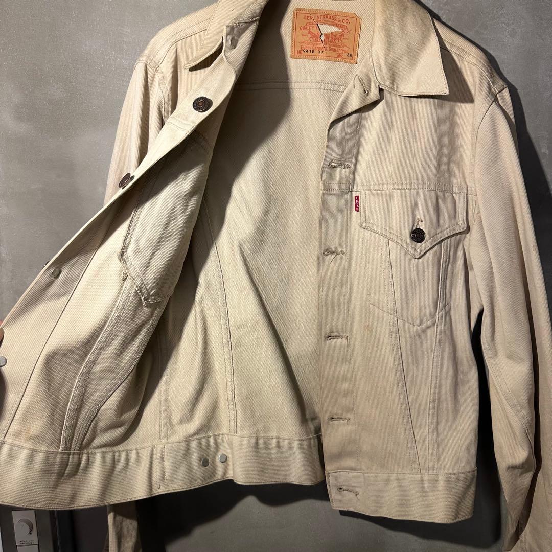 し*く様 60s Levis 941BXX コットンピケジャケット bigE リ