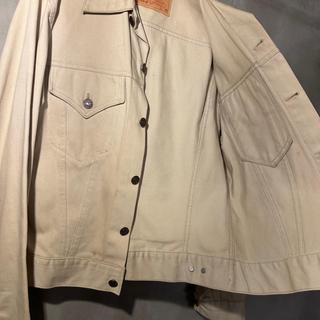 し*く様 60s Levis 941BXX コットンピケジャケット bigE リ