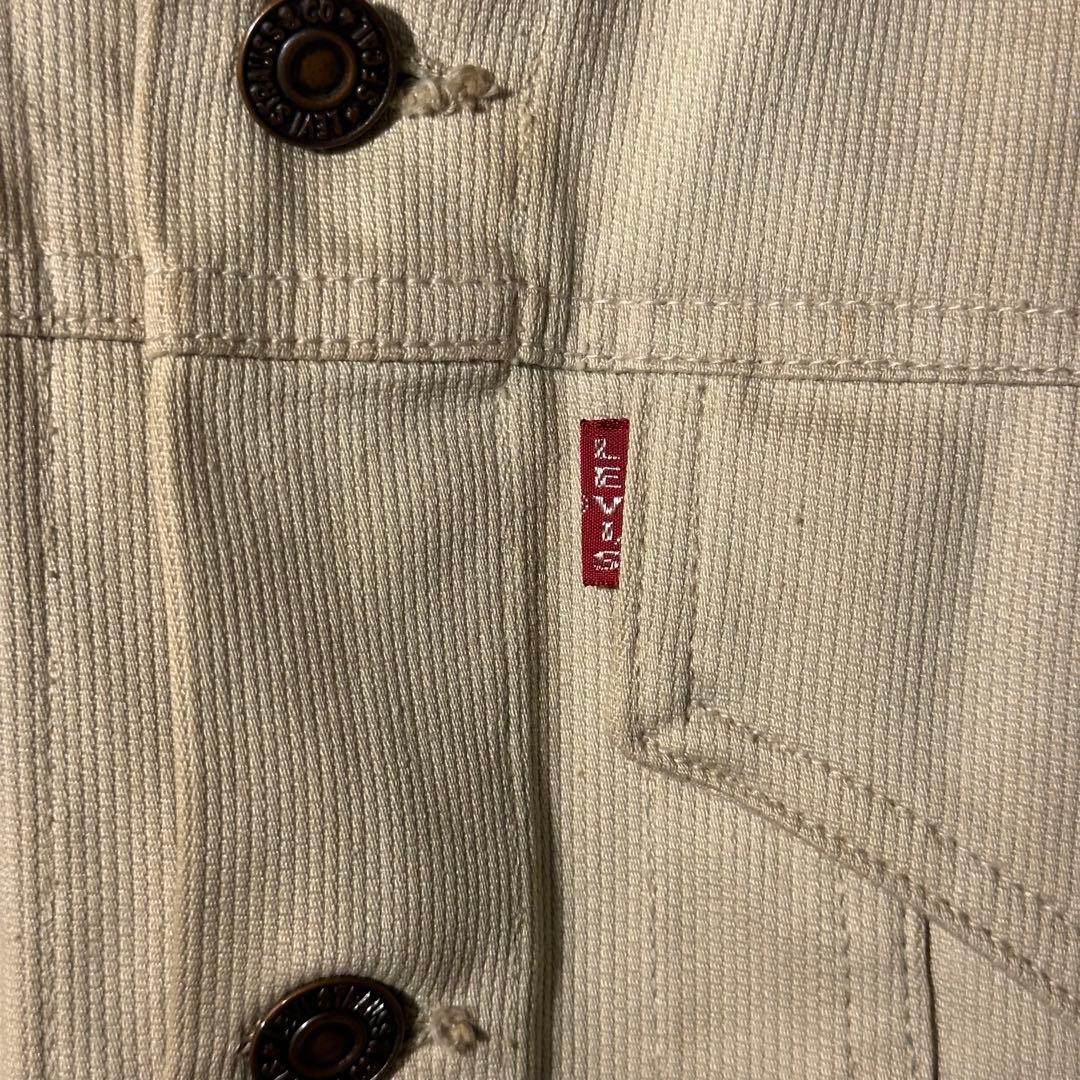 し*く様 60s Levis 941BXX コットンピケジャケット bigE リ