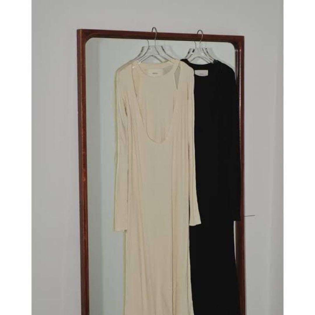 本日限定値下TODAYFUL Layered Rib Dress ワンピース36