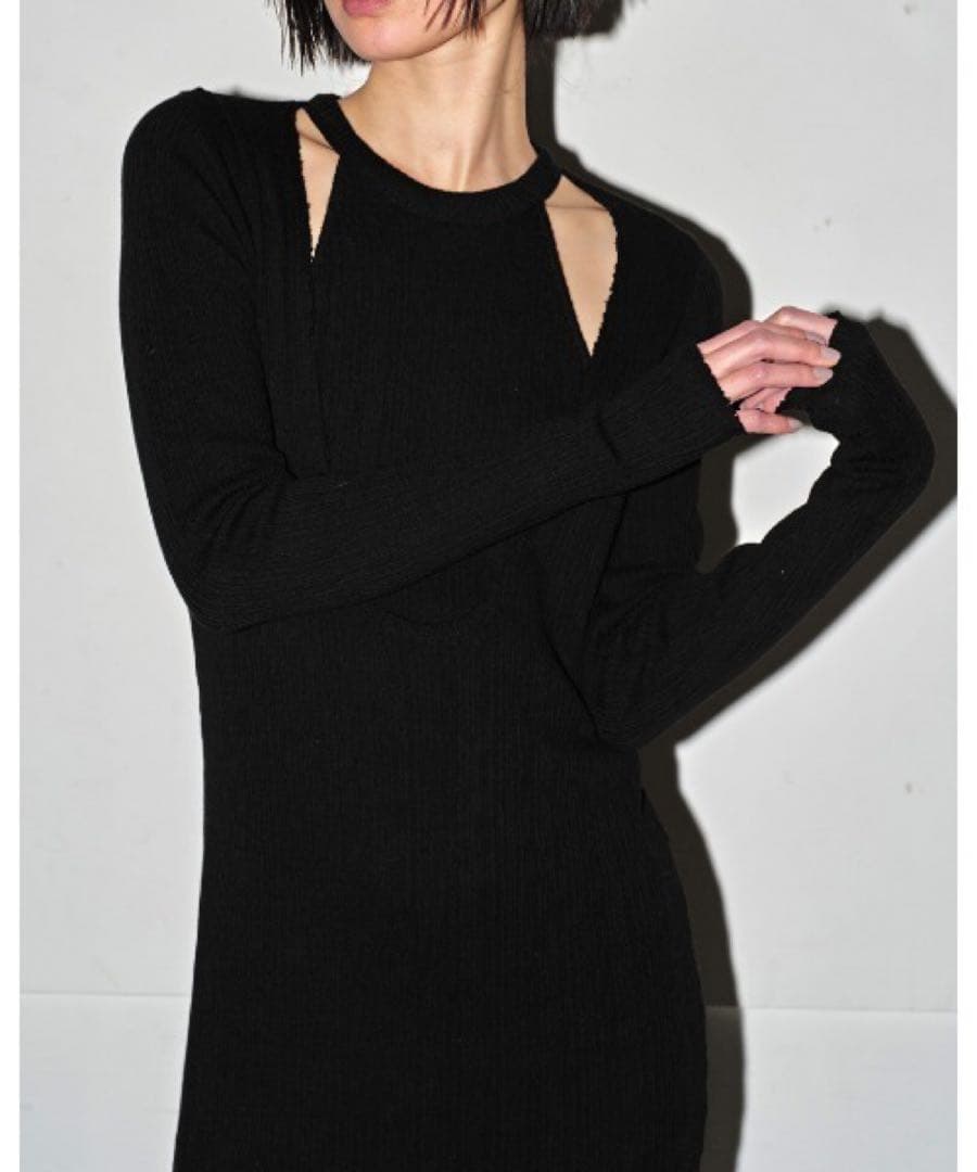 本日限定値下TODAYFUL Layered Rib Dress ワンピース36