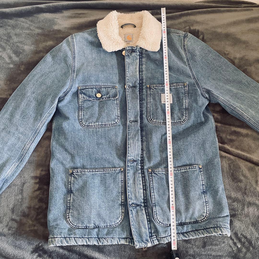 [希少]Carhartt デニムジャケット 裏ボア　アウター　メンズ