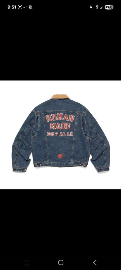 taka　HUMAN MADE デニムジャケット