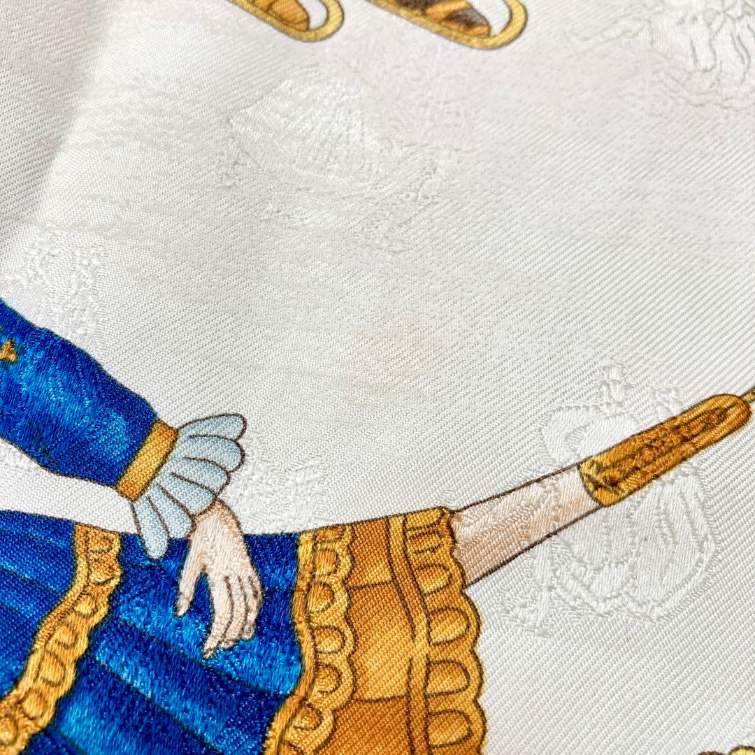HERMES カレ 90 Joies d'Hiver 冬の愉しみ スカーフ