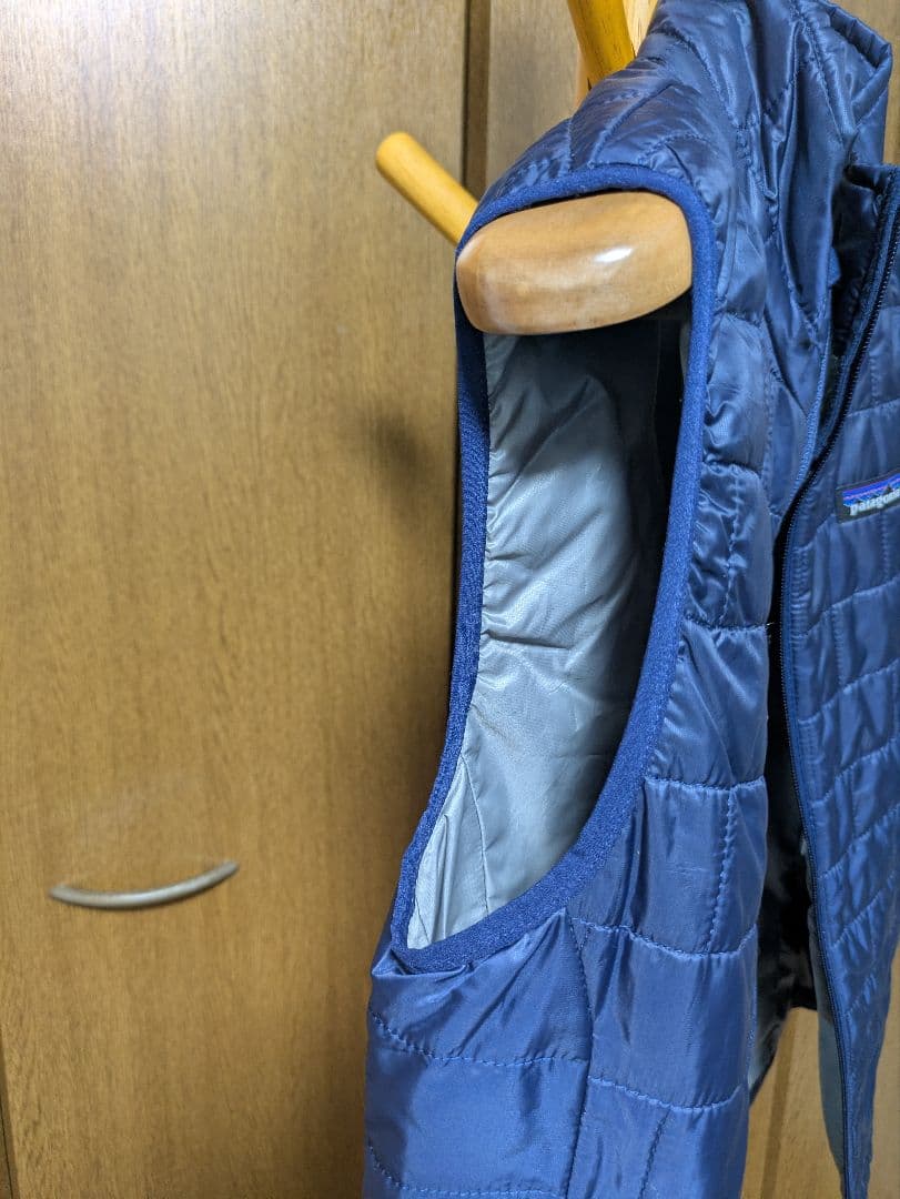 patagonia ナノパフベスト S ネイビー PRIMALOFT