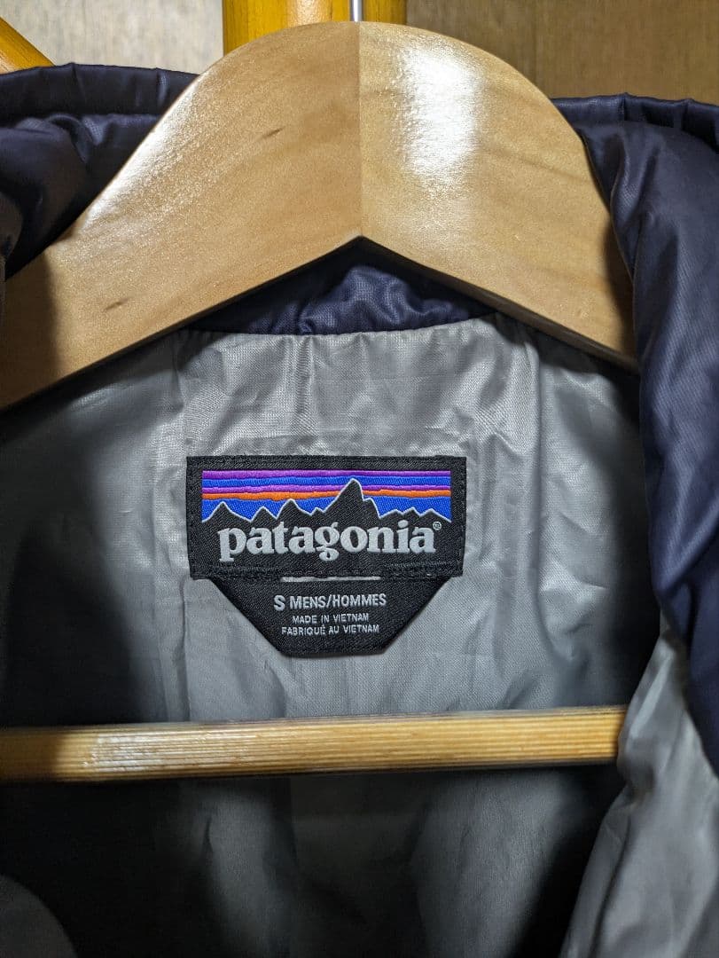 patagonia ナノパフベスト S ネイビー PRIMALOFT