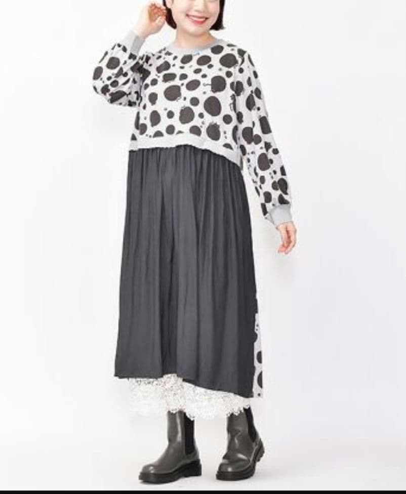 【新品未使用】アズノウアズ オオラカ ニャンドット どっちも ワンピース