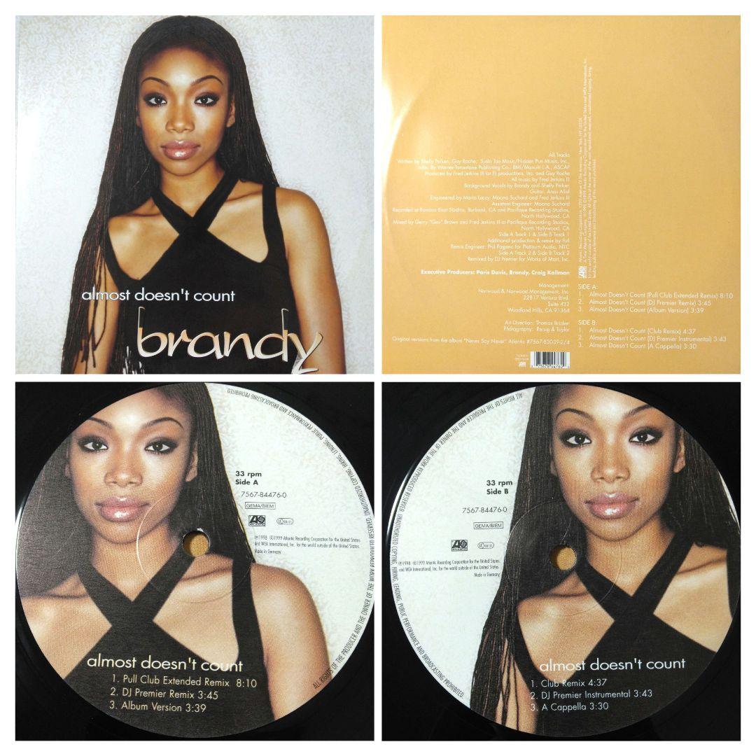 7枚まとめ売り Brandy R&B LP ヒット曲 レア音源 Remix
