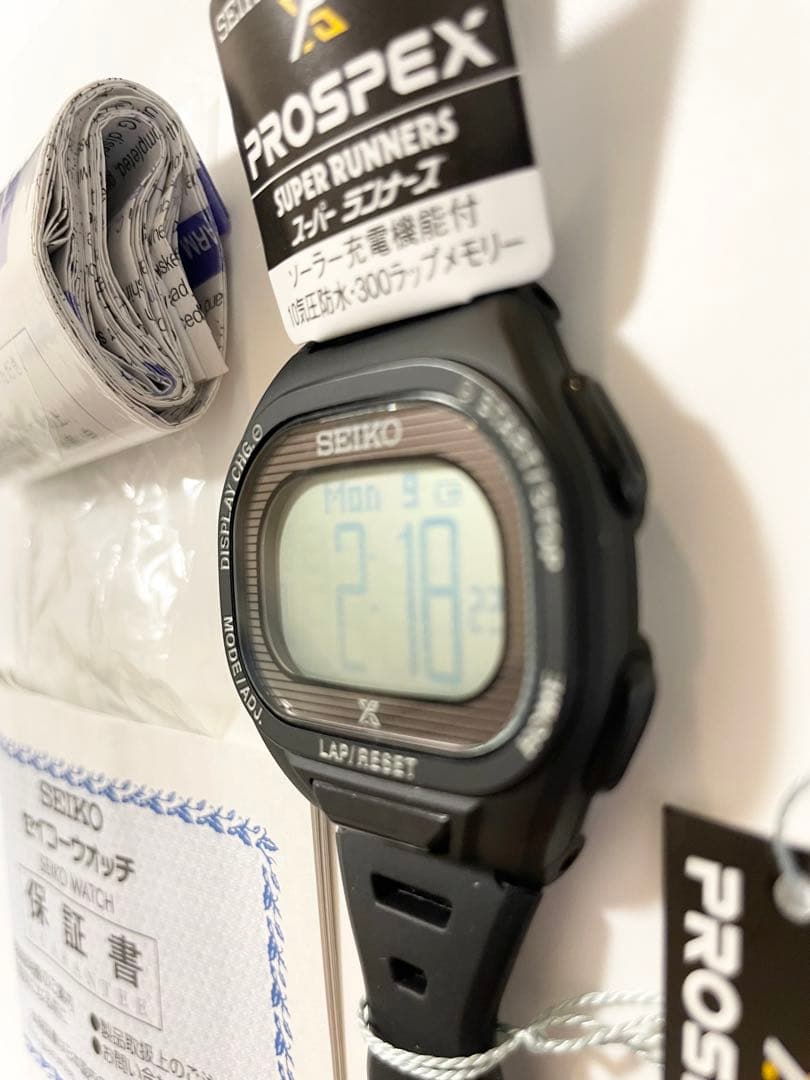 プロスペックス Super Runners ソーラー 発光 薄型ランナーズ