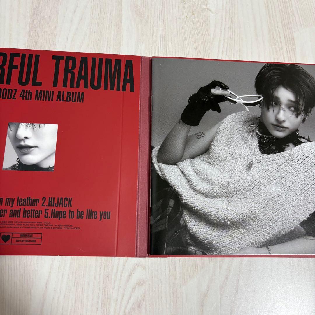 WOODZ デジパック COLORFUL TRAUMA トレカ