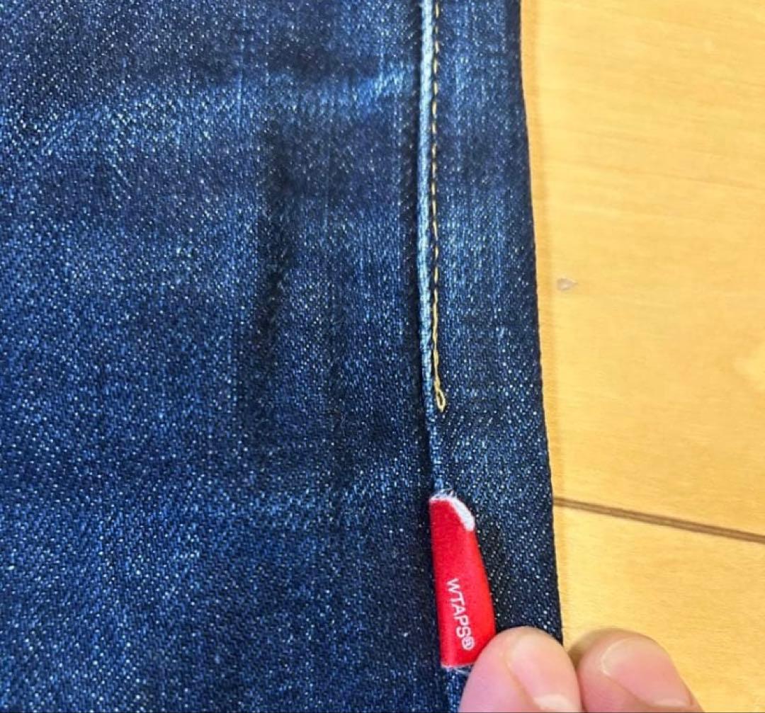 WTAPS ストレートジーンズ　ボタンフライ