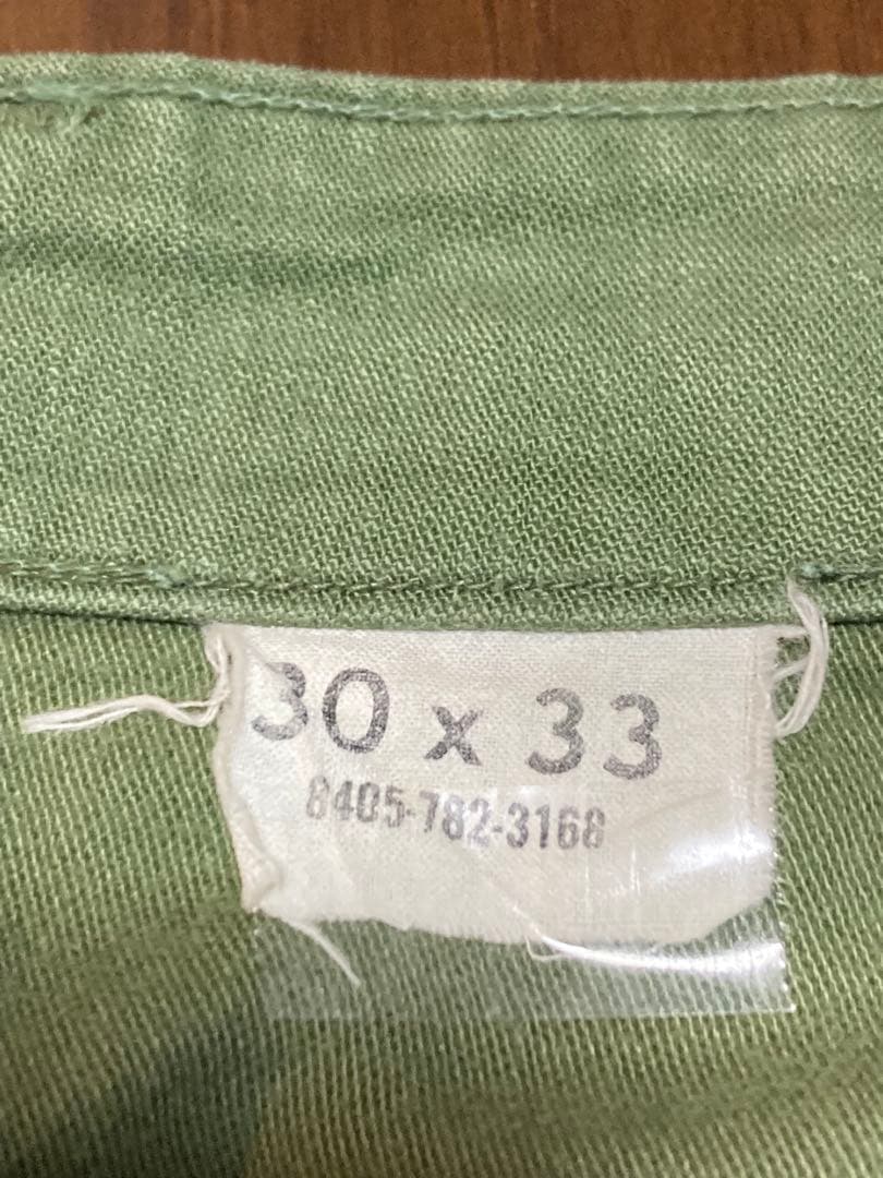 60s US ARMYベイカーパンツW30L33ビンテージオリジナル USA製