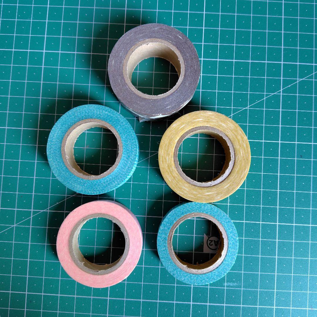 マークス　マスキングテープ　5個