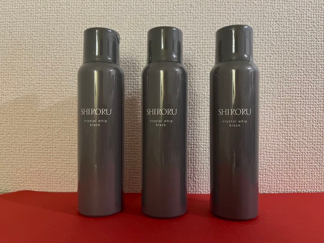 SHIRORU クリスタルポイッフブラック 3本セット