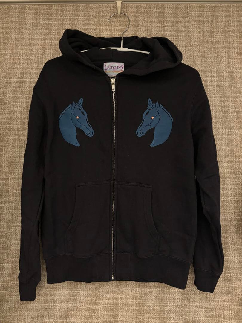 あと二日！値下げ中 Labyrins Dont CryHorse Hoodie