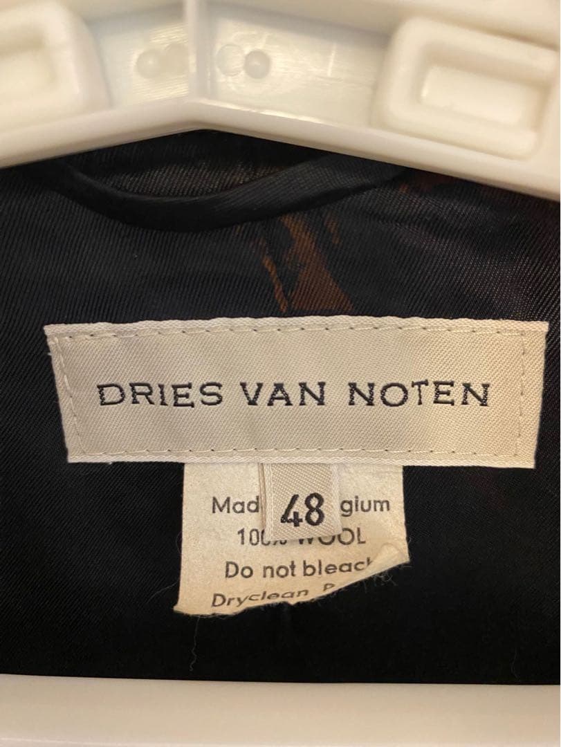 Dries Van Noten ウール テーラードジャケット 48