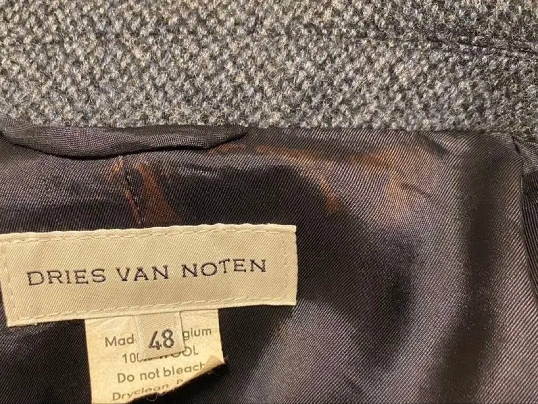 Dries Van Noten ウール テーラードジャケット 48