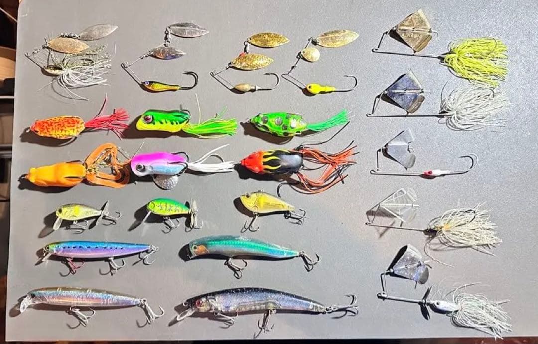 バス釣りルアー引退22品セット