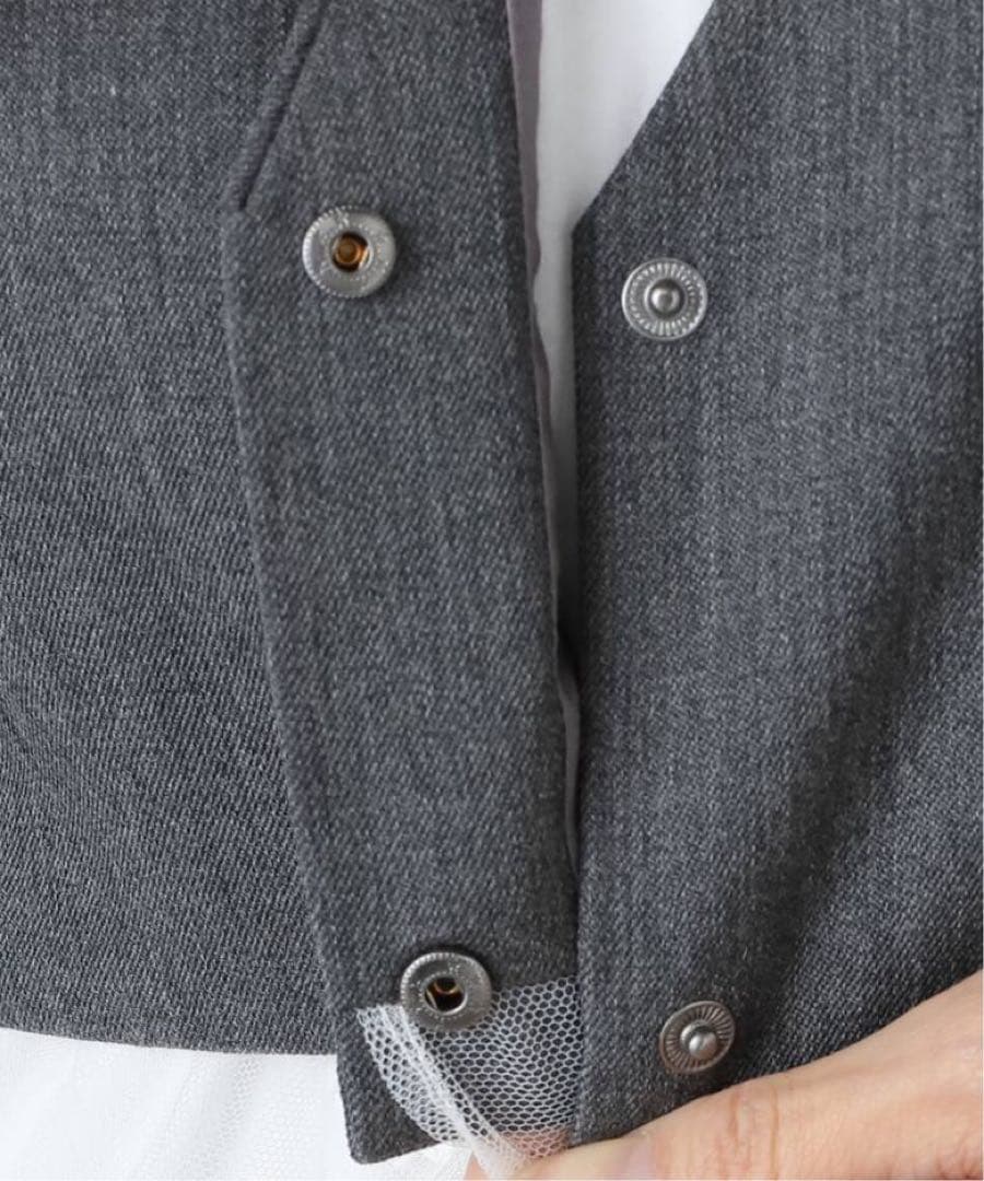 IENA LA BOUCLE チュールレースノースリーブベスト　新品未使用