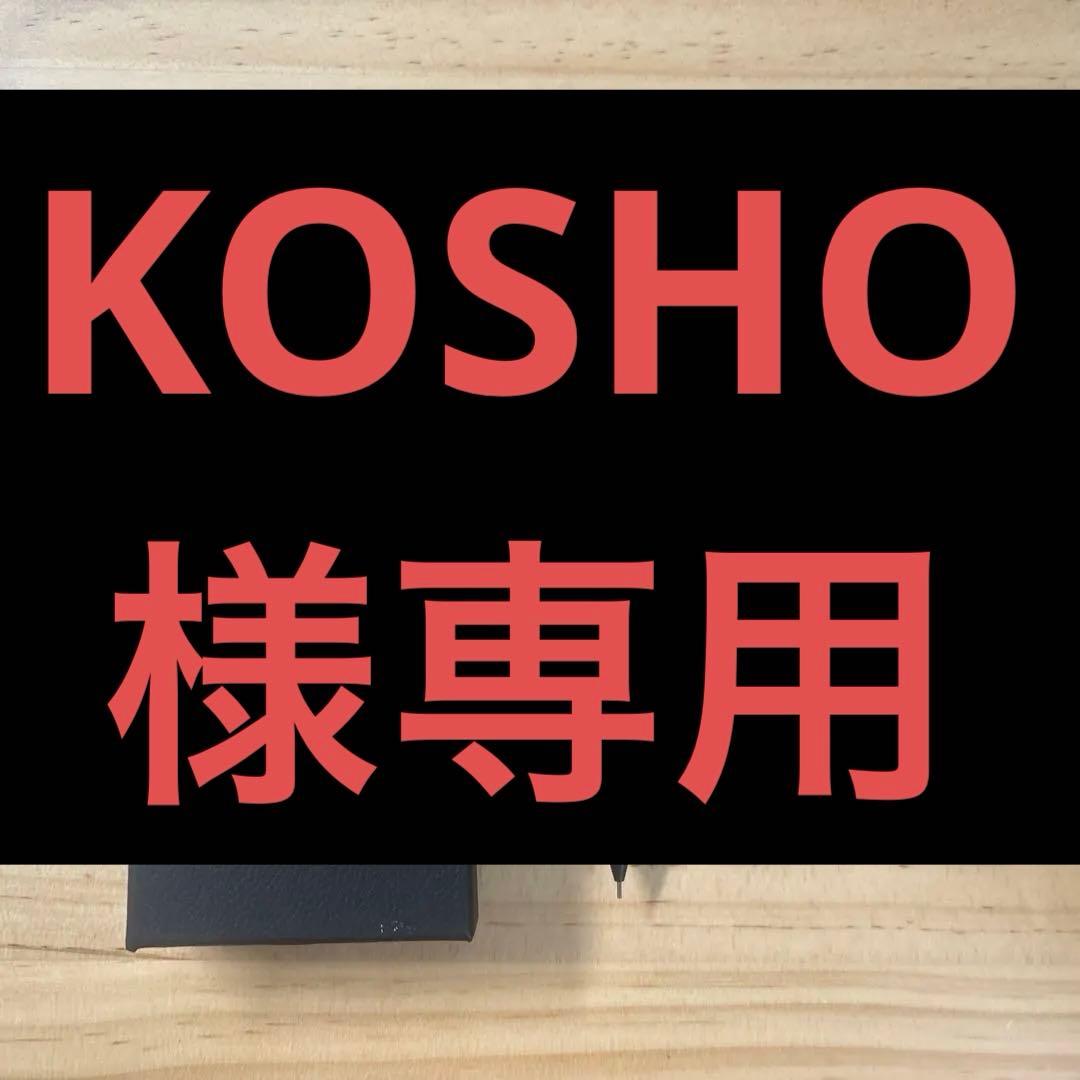 KOSHO　SEASAR Aero ガンメタル　シャープペンシル