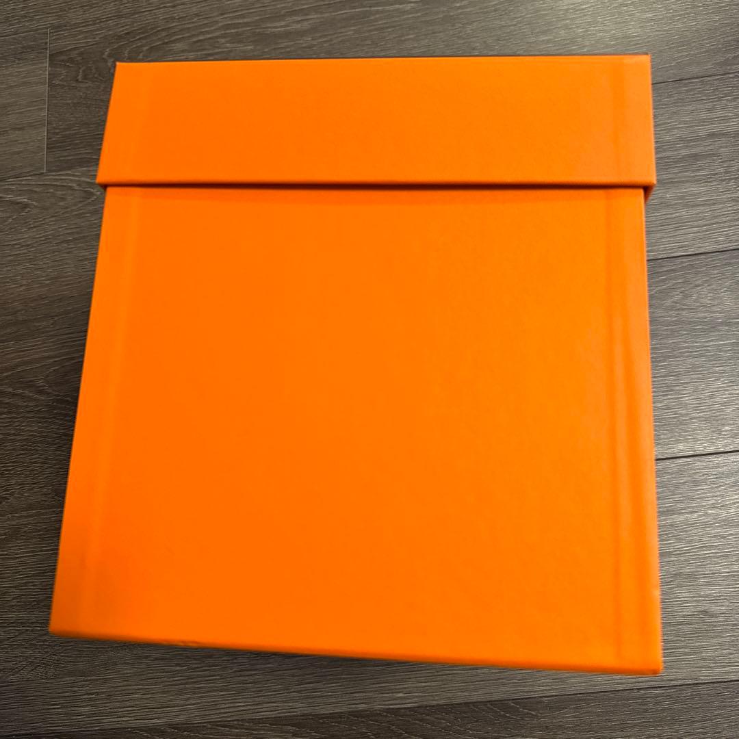 HERMES オレンジ ギフトボックス 125♢