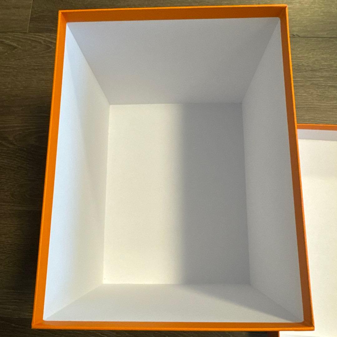 HERMES オレンジ ギフトボックス 125♢