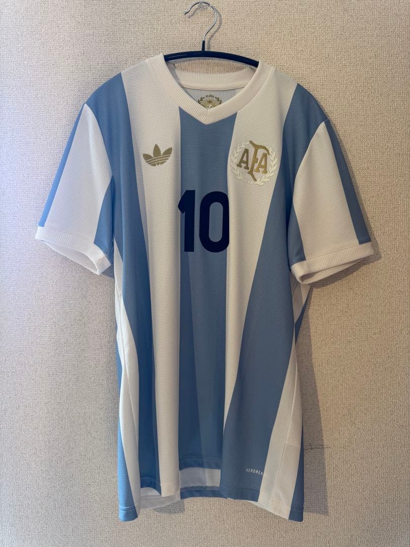 アルゼンチン代表 ユニフォーム 50th Lサイズ 正規品