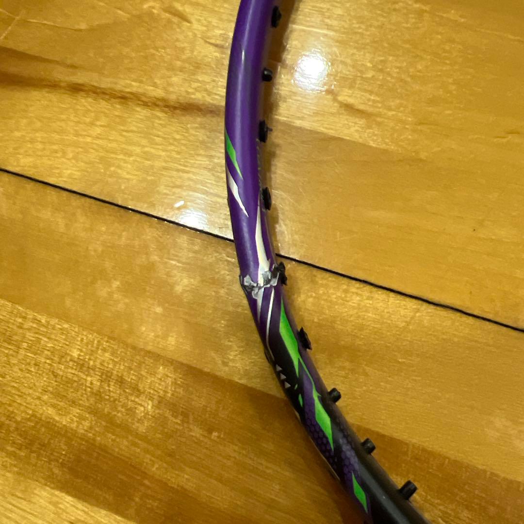 ジャンクバドミントンラケット 4本セット