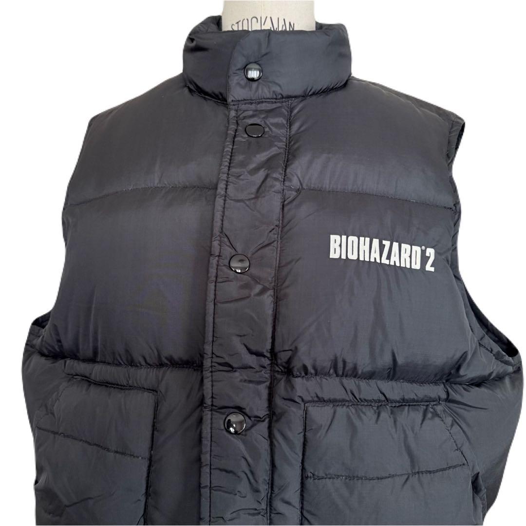 BIOHAZARD2 バイオハザード2 非売品 ダウンベスト ブラック 希少