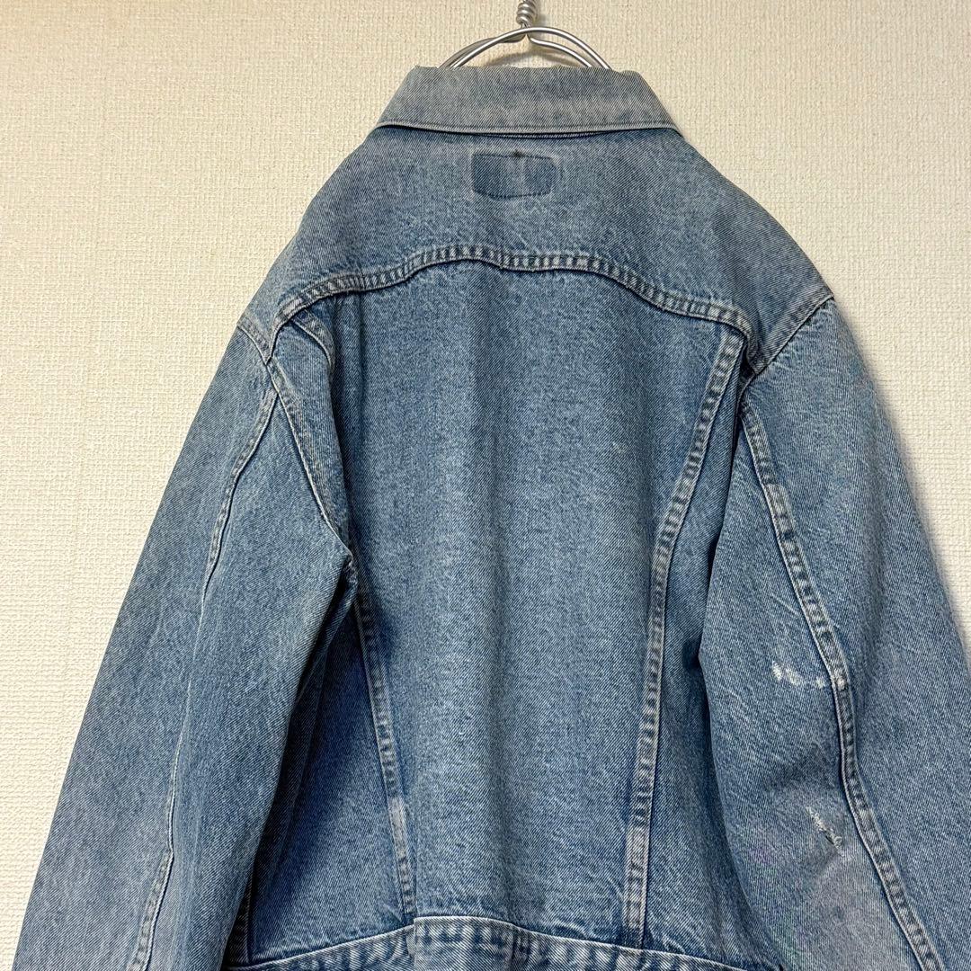 リーバイス 71205 デニム トラッカー ジャケット Usa製 46L 70s